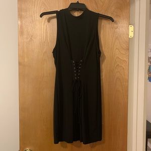 Proposal by Sue Black Dress with Corset Detail XL